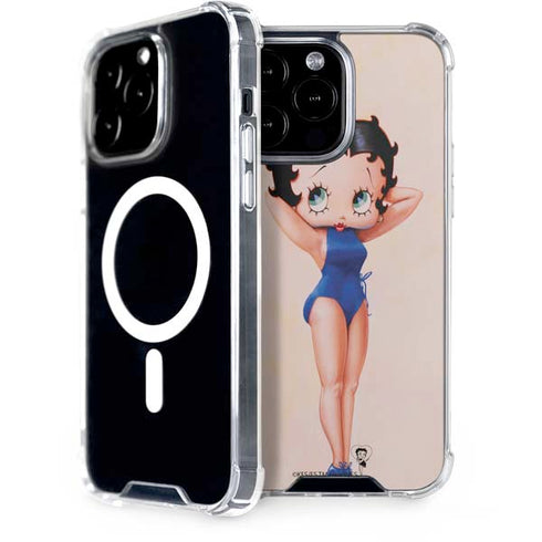 Betty Boop Swimsuit iPhone 15 Pro Max MagSafe Case